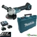MAKITA DGA 511 RTE - ПРОФЕСИОНАЛЕН АКУМУЛАТОРЕН БЕЗЧЕТКОВ ЪГЛОШЛАЙФ С РЕГУЛИРАНЕ НА ОБОРОТИТЕ